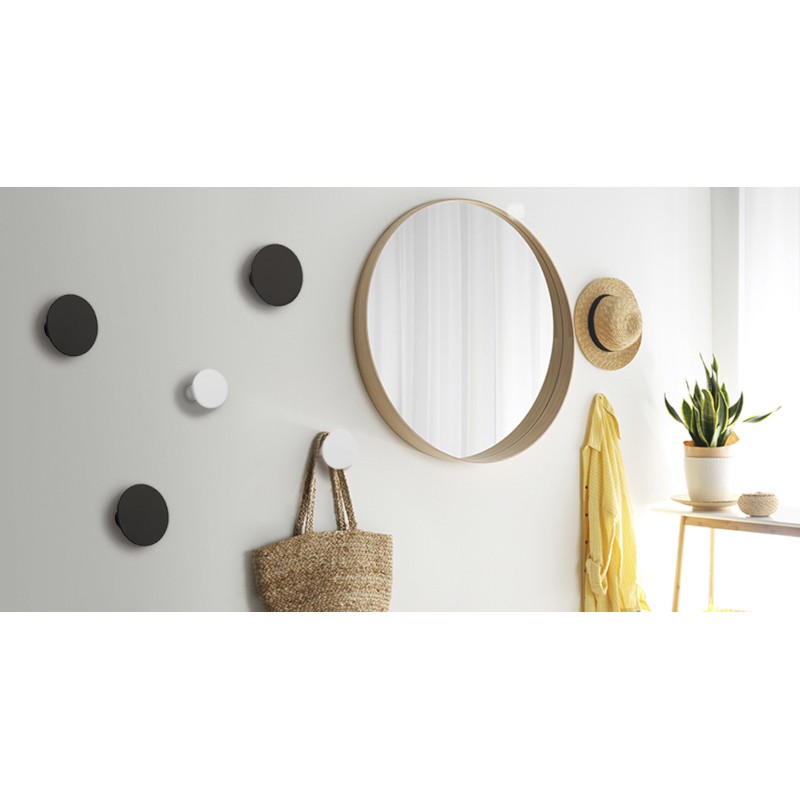 Wieszak Ścienny na Ubrania i Klucze 4 sztuki