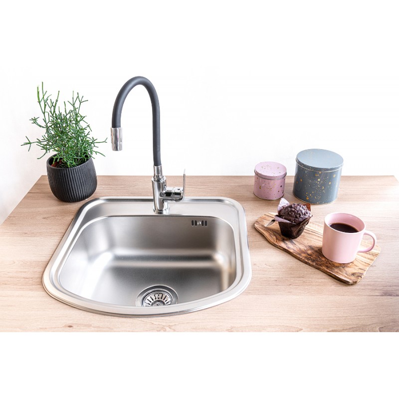 Bateria Zlewozmywakowa Stojąca z Elastyczną Wylewką Bateria Zlewozmywakowa Stojąca z Elastyczną Wylewką