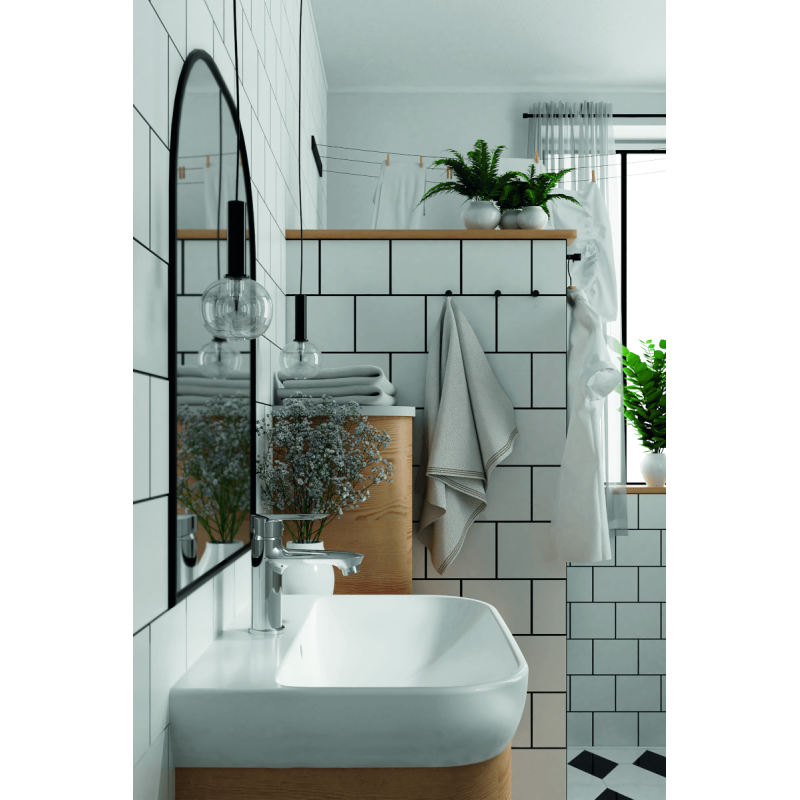 Bateria Umywalkowa Stojąca z Ruchomą Wylewką CENTO Bateria Umywalkowa Stojąca z Ruchomą Wylewką CENTO