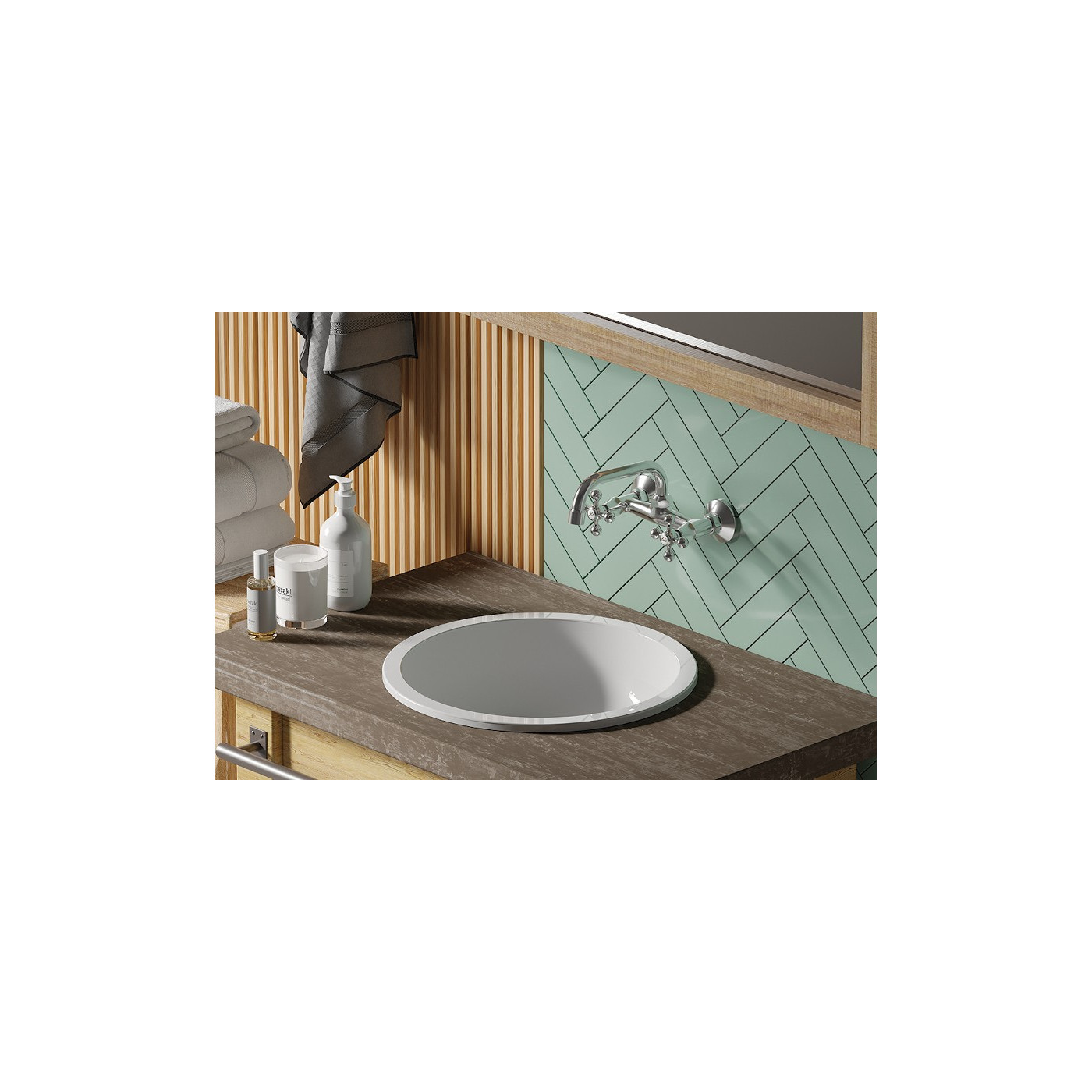 Bateria Umywalkowa Ścienna STILO Bateria Umywalkowa Ścienna STILO