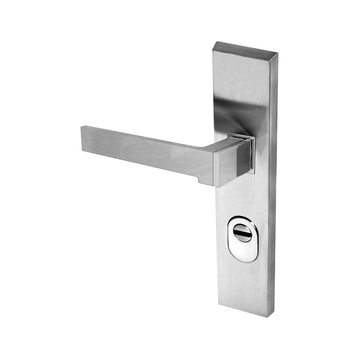 Klamka Zewnętrzna VENTUS  72 mm Satyna Chrom
