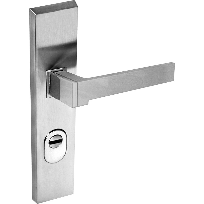 Klamka Zewnętrzna VENTUS szyld 72 mm Satyna Chrom