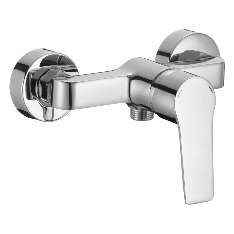 Bateria Natryskowa Ścienna Borgo Chrom