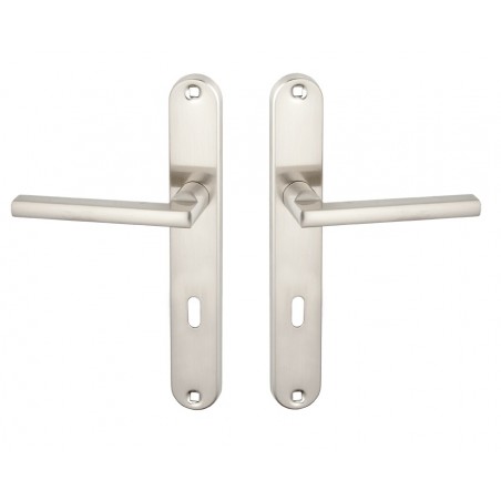 Klamka na Długim Szyldzie Klucz ADA Satyna