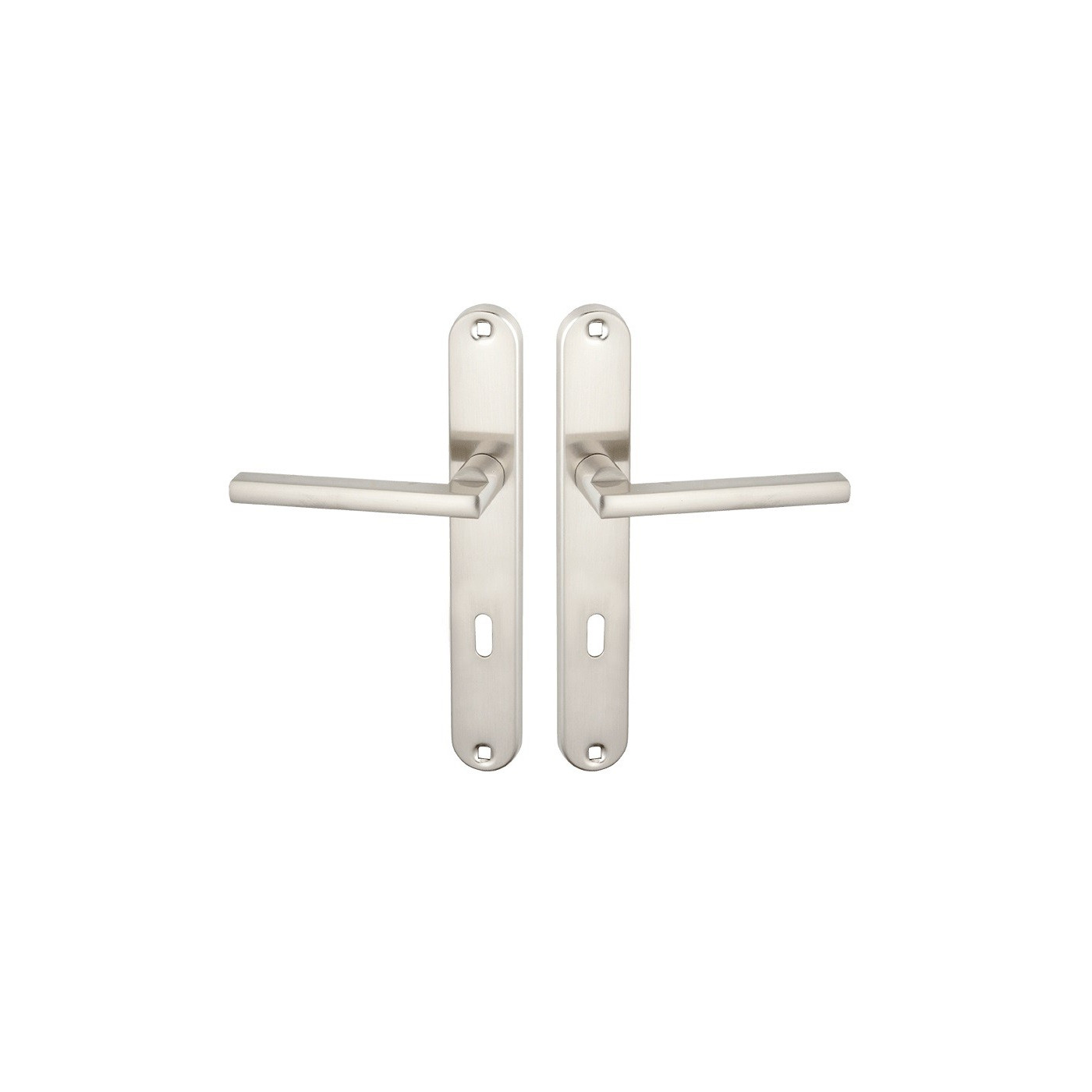 Klamka na Długim Szyldzie Klucz ADA Satyna Klamka na Długim Szyldzie Klucz ADA Satyna