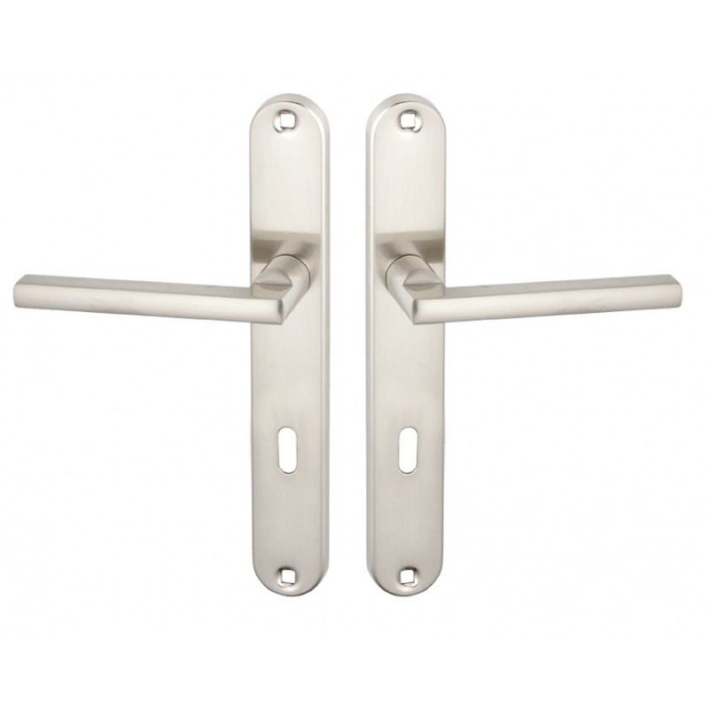 Klamka na Długim Szyldzie Klucz ADA Satyna Klamka na Długim Szyldzie Klucz ADA Satyna