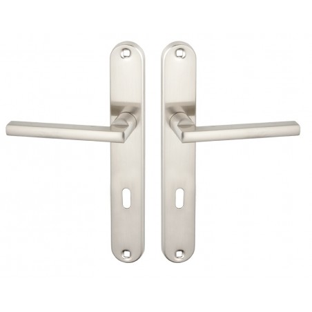 Klamka na Długim Szyldzie Klucz ADA Satyna