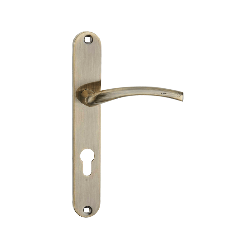 Klamka na Długim Szyldzie Agra Patyna Wkładka