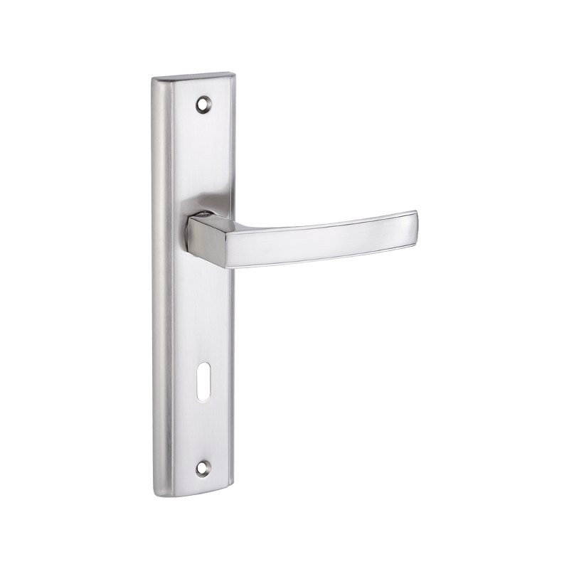 Klamka na Długim Szyldzie Klucz Aria Satyna