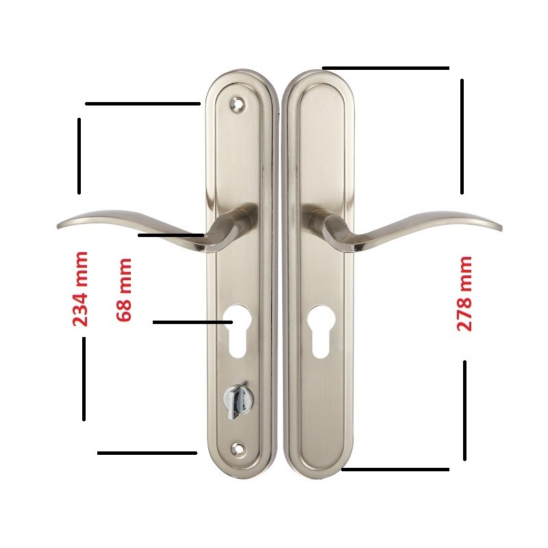 Klamka Zewnętrzna Chińskie Drzwi IRMA Prawa Klamka Zewnętrzna Chińskie Drzwi IRMA Prawa