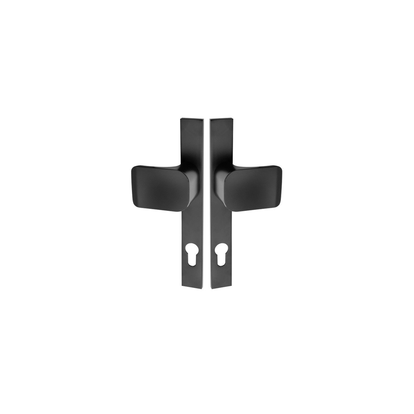 Klamka Gałka Zewnętrzna do Bramy Czarna Magnat