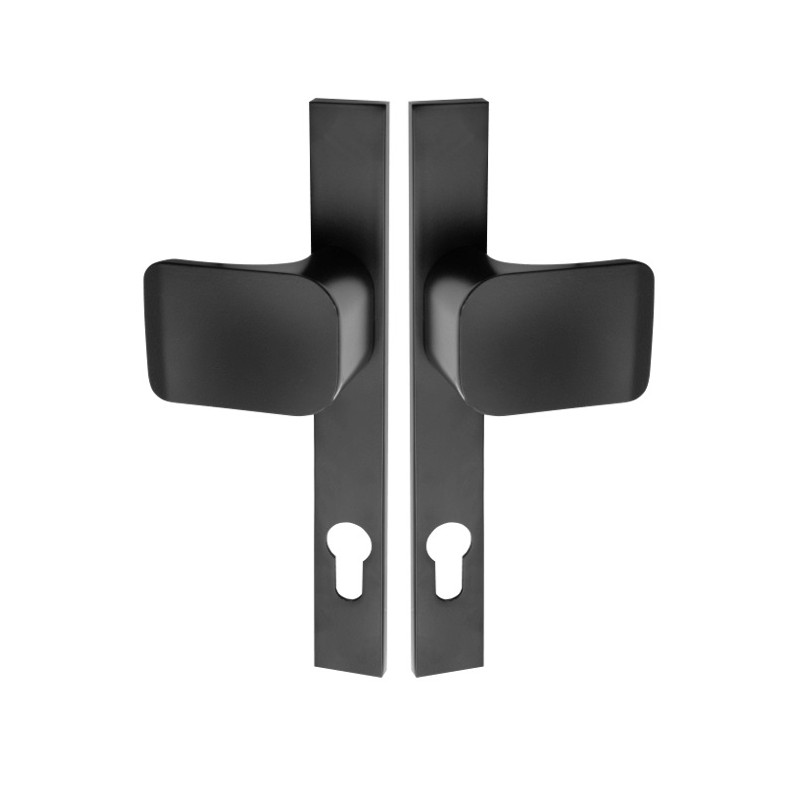 Klamka Gałka Zewnętrzna do Bramy Czarna Magnat