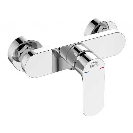 Bateria Natryskowa Ścienna TONDO Chrom