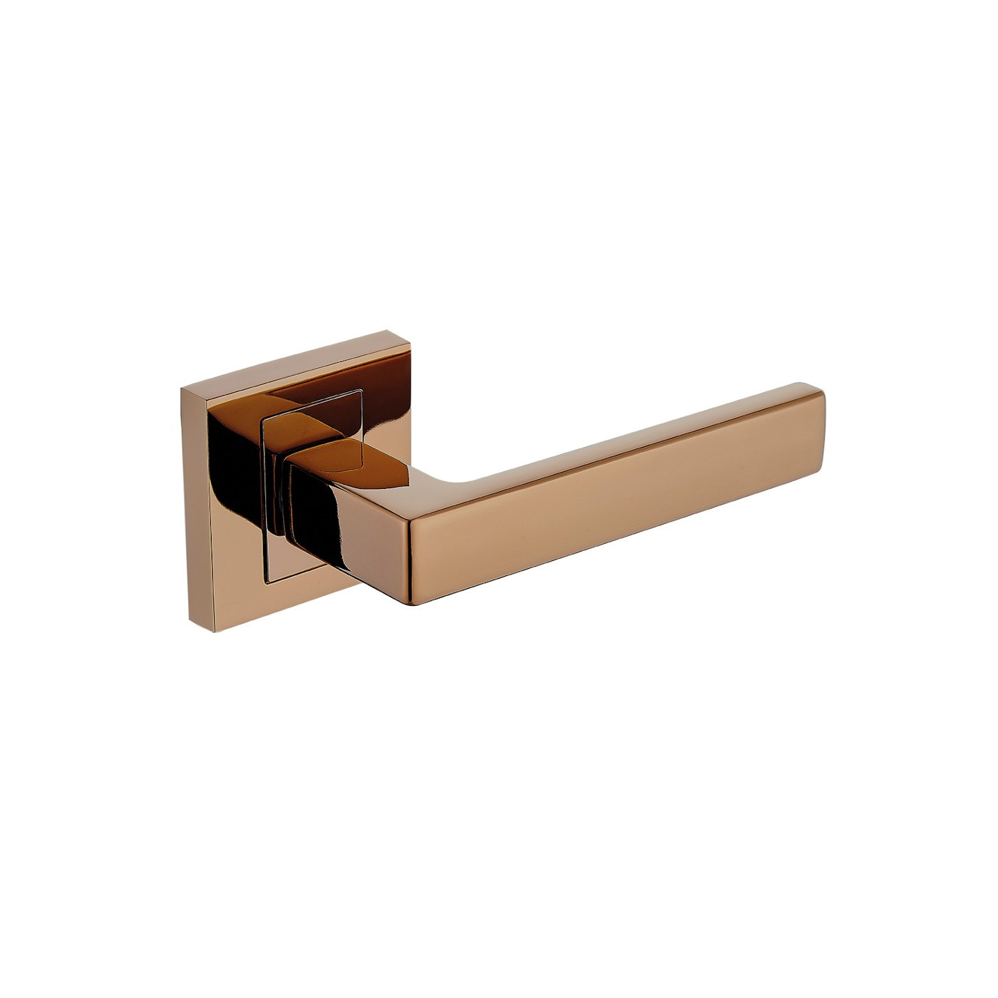 Klamka Wewnętrzna Qubik II Różowe Złoto Klamka Wewnętrzna Qubik II Różowe Złoto