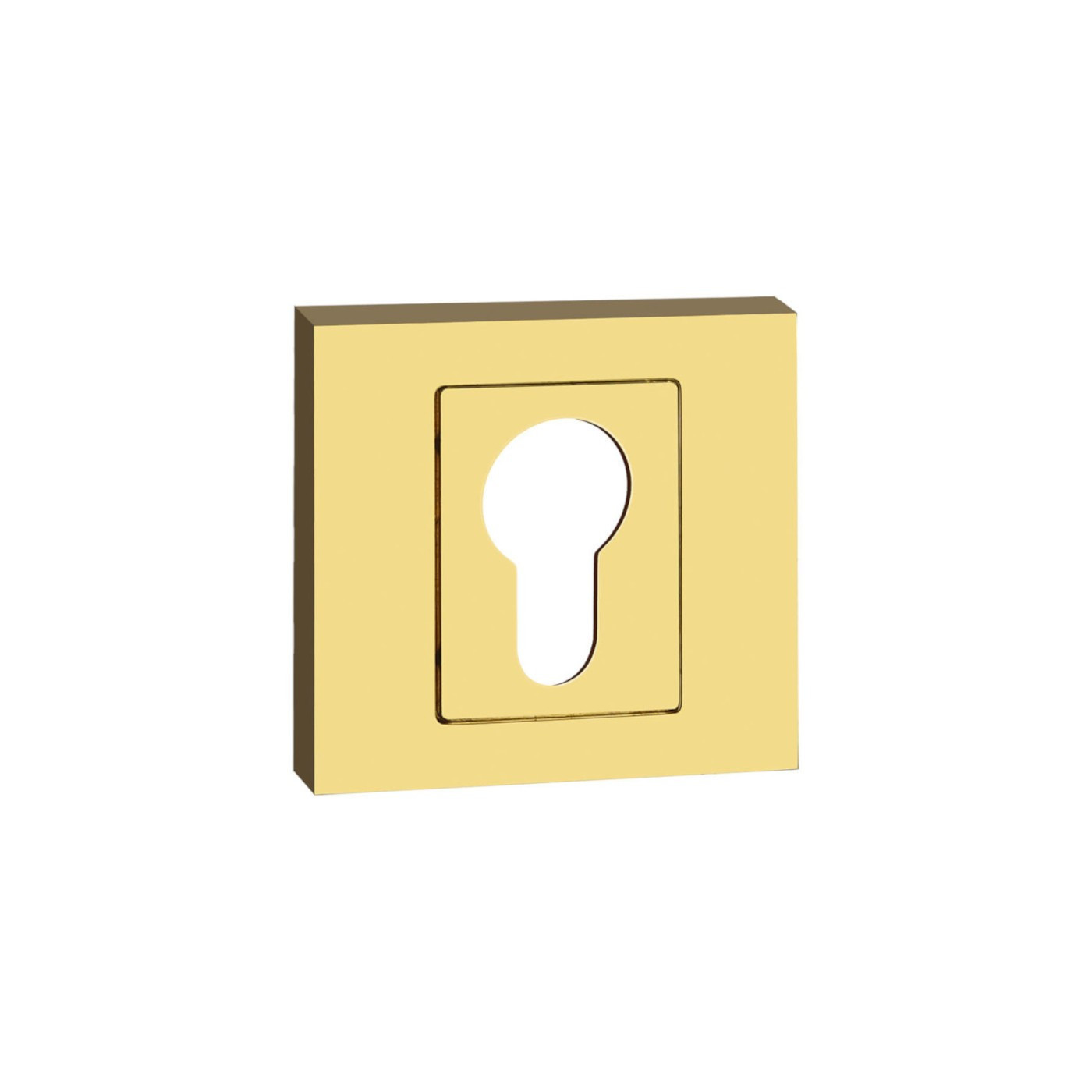 Szyld Krótki Kwadratowy Wkładka Złoto