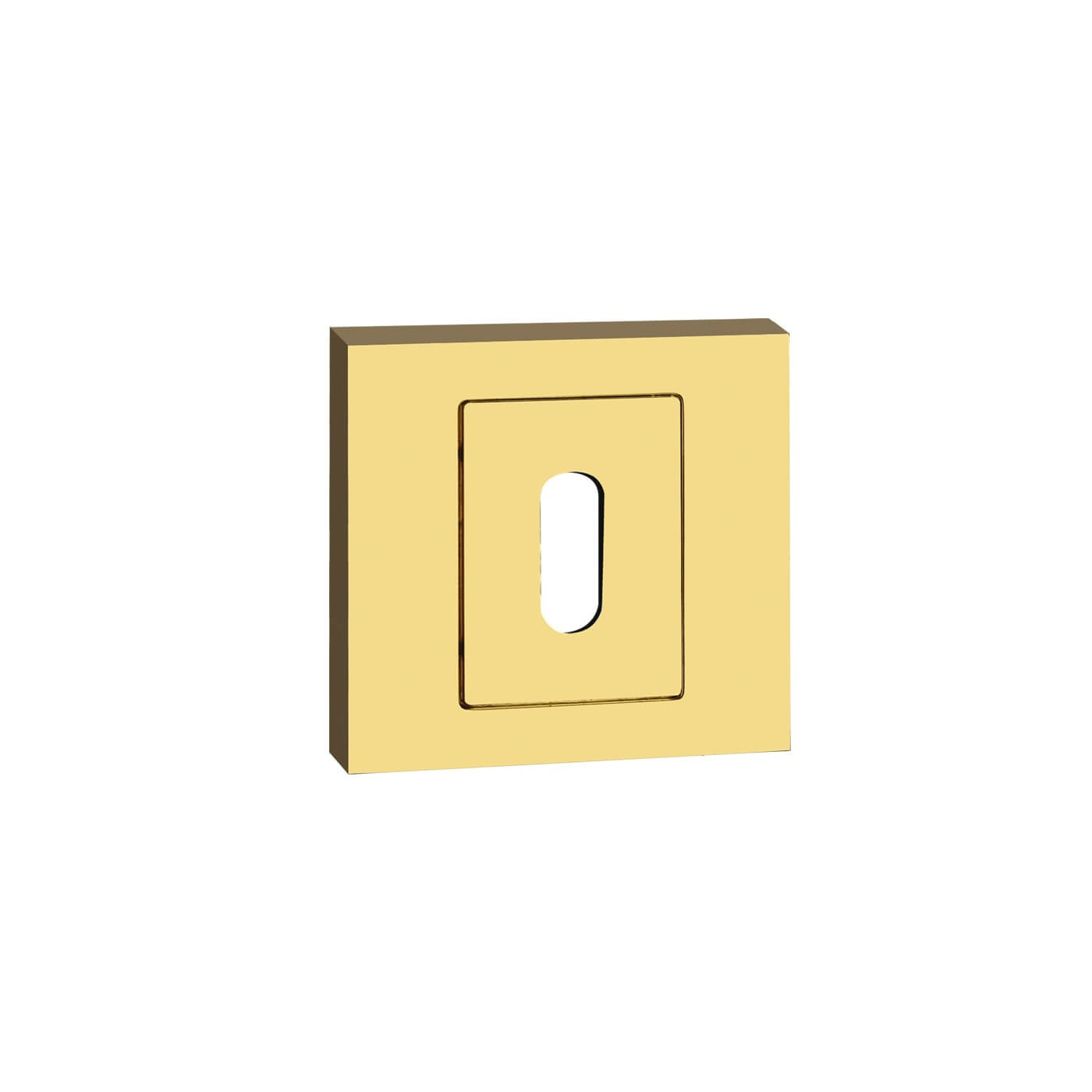 Szyld Krótki Kwadratowy Klucz  Złoto