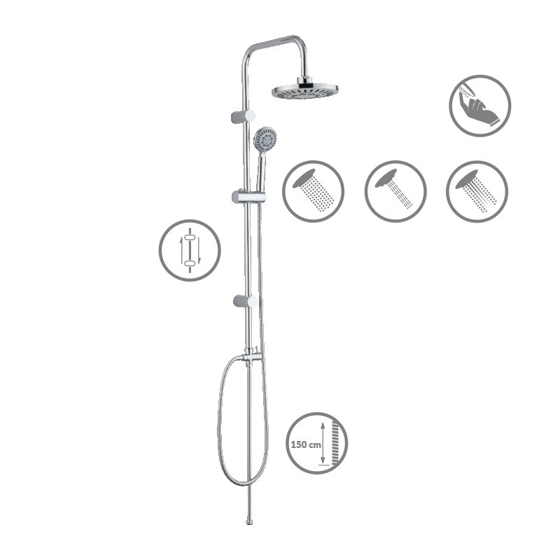 Kolumna Natryskowa FOCA Chrom Kolumna Natryskowa FOCA Chrom