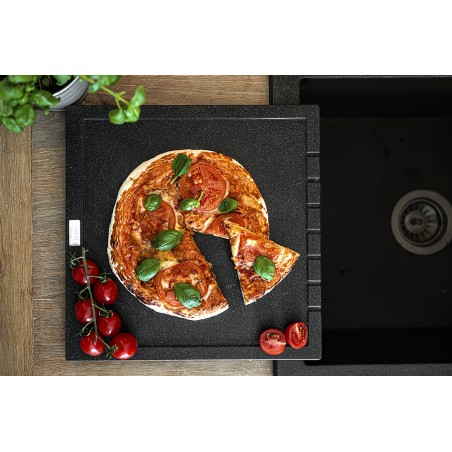 Ociekacz Granitowy Deska Granitowa Halvo Czarna