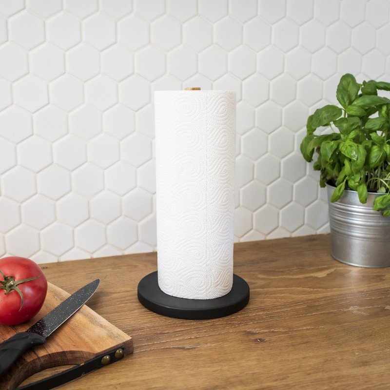 Stojak na ręcznik Papierowy OSLO Czarny Stojak na ręcznik Papierowy OSLO Czarny