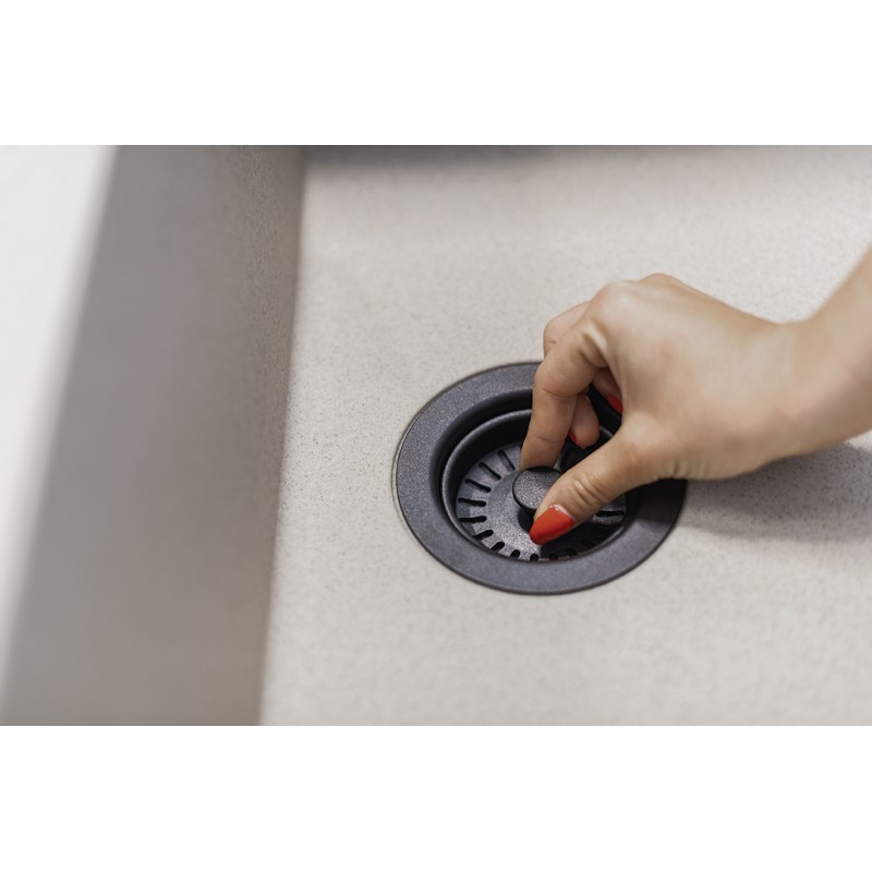 Syfon do Zlewu Granitowego Jednokomorowego z Przelewem