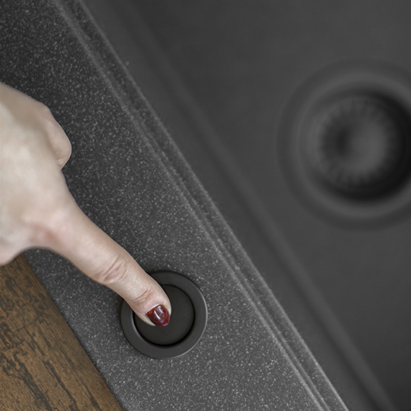 Syfon do Zlewu Granitowego Jednokomorowego z Przelewem