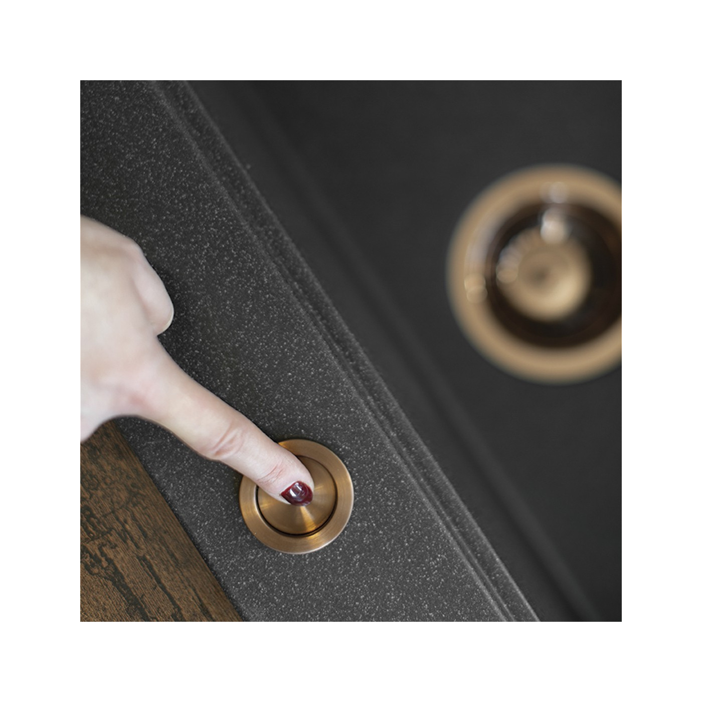 Syfon do Zlewu Granitowego Jednokomorowego z Przelewem