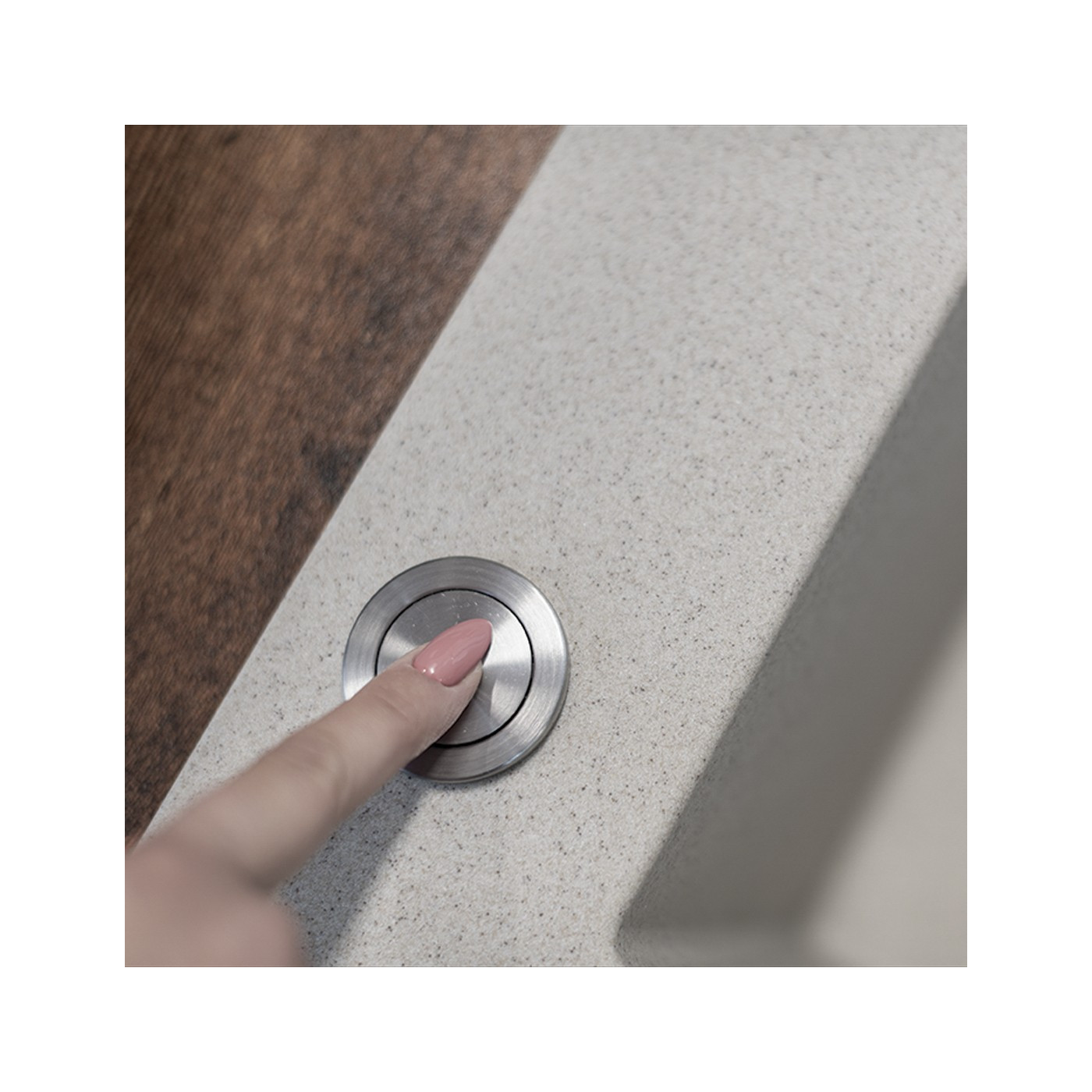 Syfon do Zlewu Granitowego Jednokomorowego z Przelewem