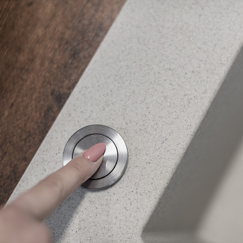 Syfon do Zlewu Granitowego Jednokomorowego z Przelewem