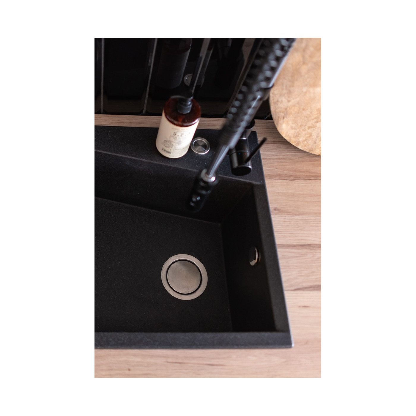 Syfon do Zlewu Granitowego Jednokomorowego z Przelewem