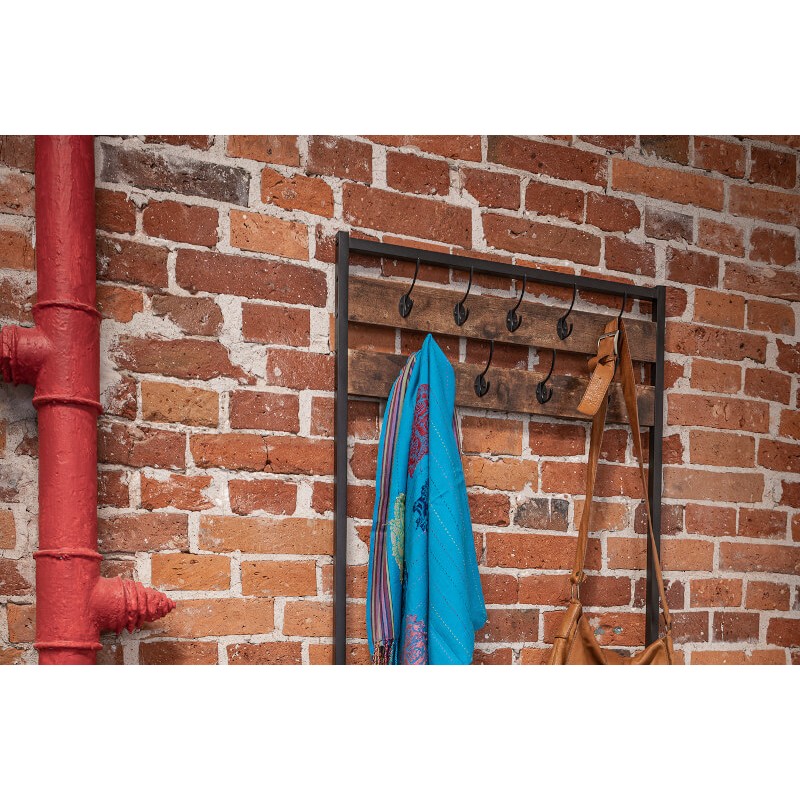 Garderoba Wolnostojąca Industrialna Wieszak Stojak