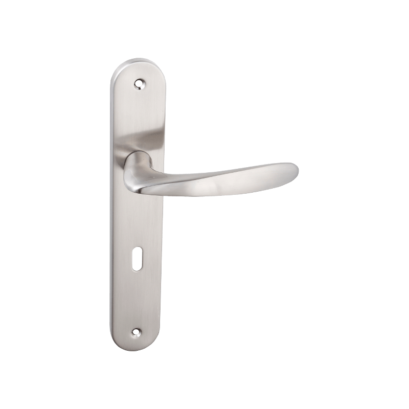 Klamka na Długim Szyldzie GOA Satyna 72 mm