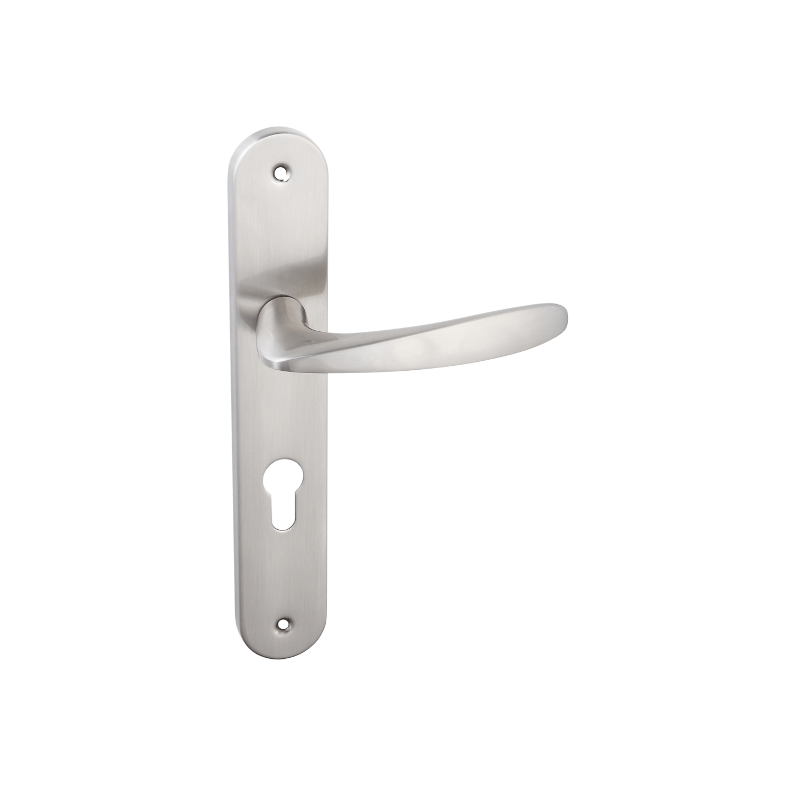 Klamka na Długim Szyldzie GOA Satyna 72 mm