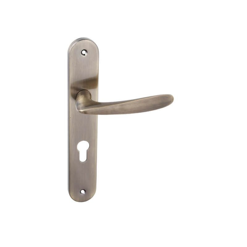 Klamka na Długim Szyldzie GOA Patyna 72 mm