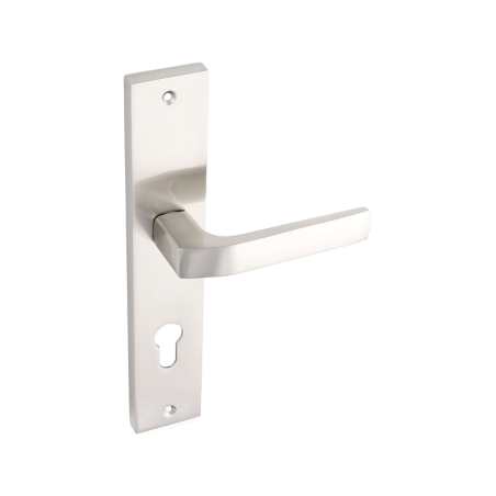 Klamka na Długim Szyldzie BINGO Satyna 72 mm