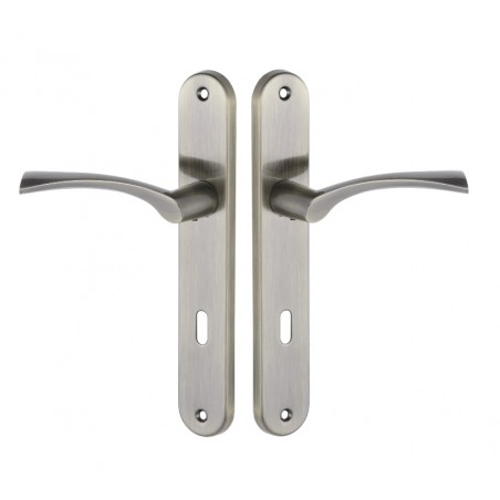 Klamka na Długim Szyldzie NOA Patyna 72 mm