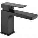 Bateria umywalkowa Czarna Stojąca KVADRATO