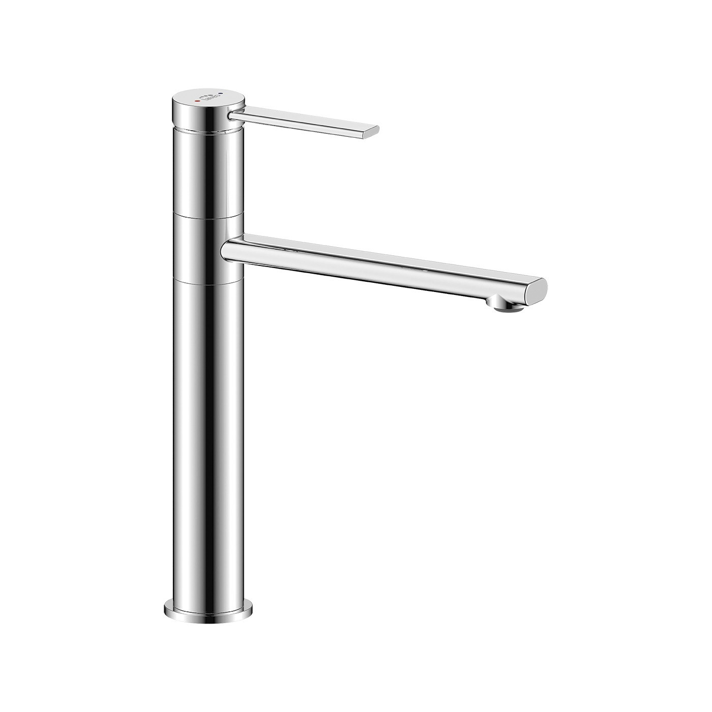 Bateria Umywalkowa Nablatowa Chrom PINAR