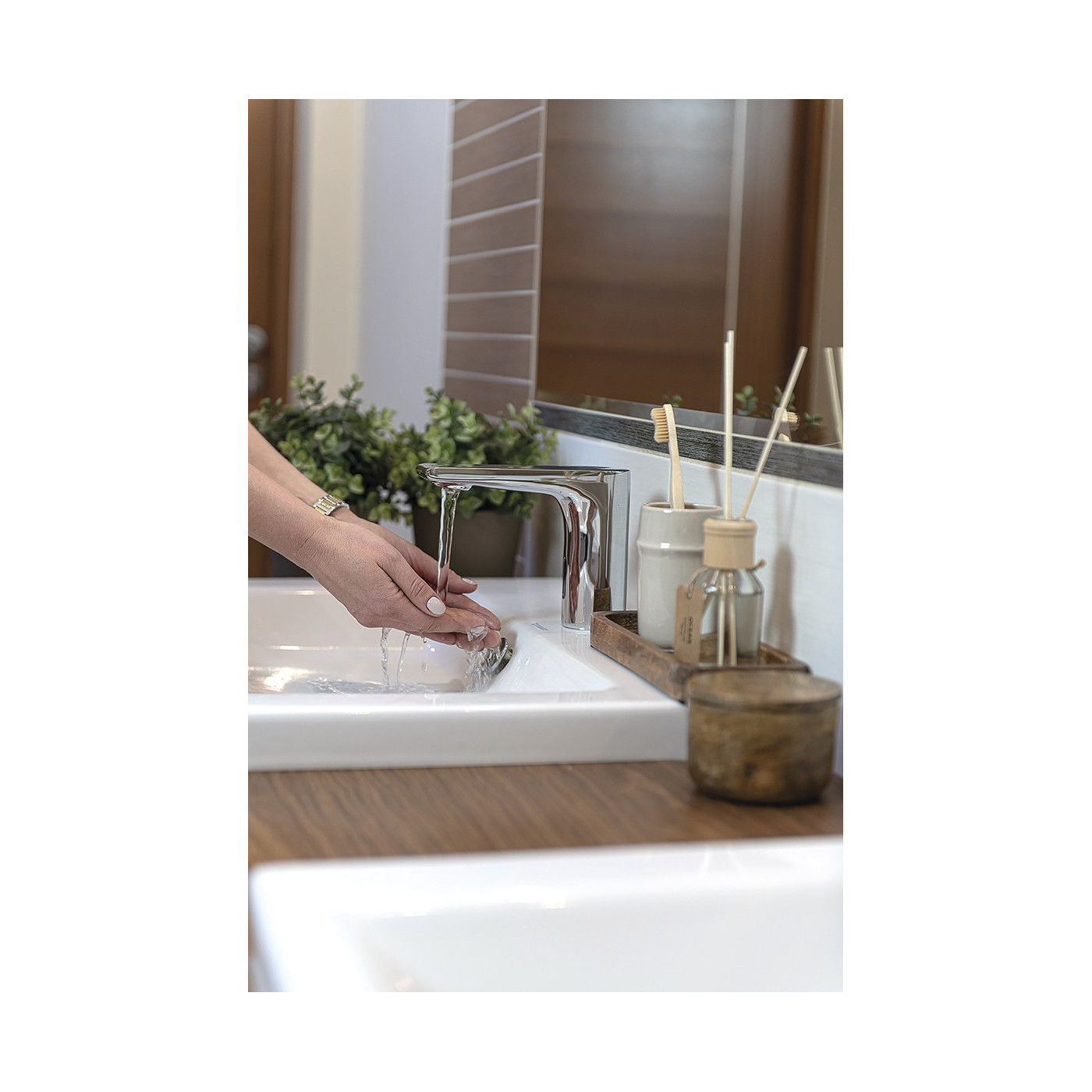 Bateria Umywalkowa Bezdotykowa Regulacja Temperatury Bateria Umywalkowa Bezdotykowa Regulacja Temperatury