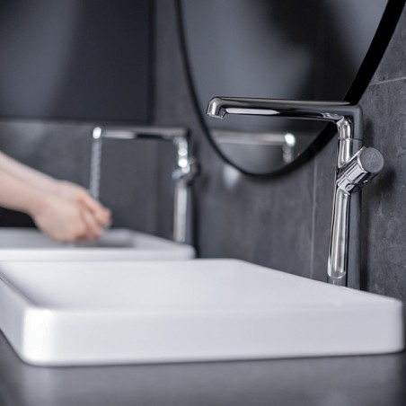Bateria Umywalkowa Stojąca L Pretto Chrom Bateria Umywalkowa Stojąca L Pretto Chrom