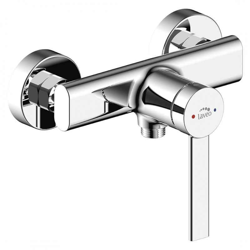 Bateria Natryskowa Ścienna PINAR Chrom
