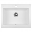 Zlew Zlewozmywak Granitowy Biały KOMODO Zlew Zlewozmywak Granitowy Biały KOMODO