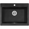 Zlew Zlewozmywak Granitowy Czarny KOMODO