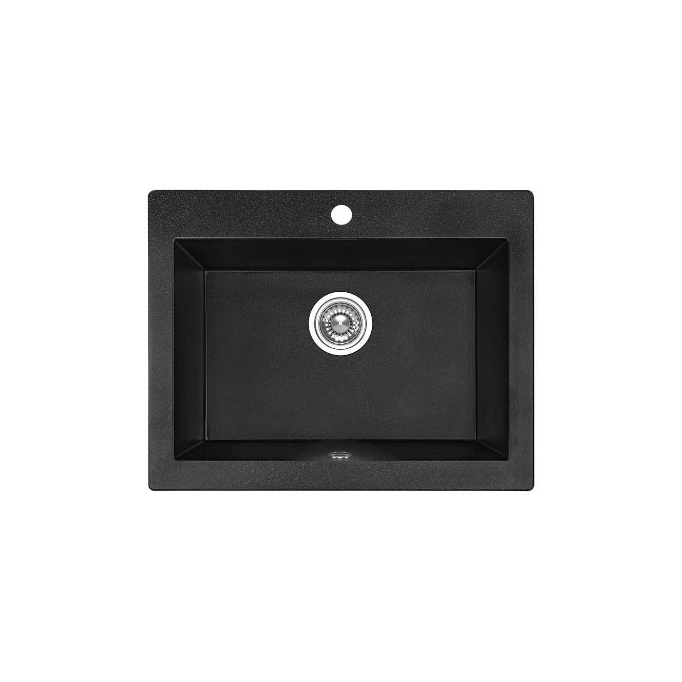 Zlew Zlewozmywak Granitowy Czarny KOMODO