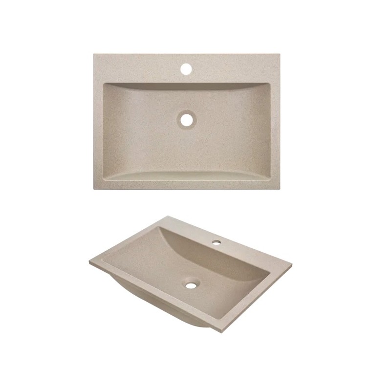 Umywalka Meblowa Granitowa Beżowa ALBANO