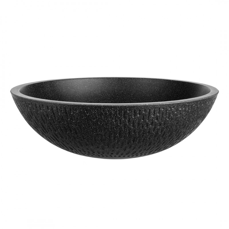 Umywalka Nablatowa Granitowa Czarna AMBER Umywalka Nablatowa Granitowa Czarna AMBER