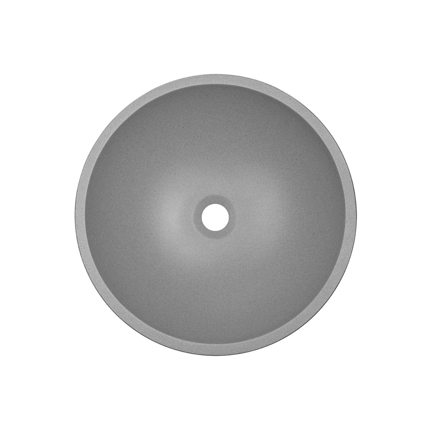 Umywalka Nablatowa Granitowa Szara AMBER