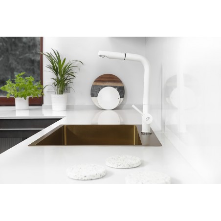 Bateria Zlewozmywakowa Kuchenna z Wyciąganą Wylewką