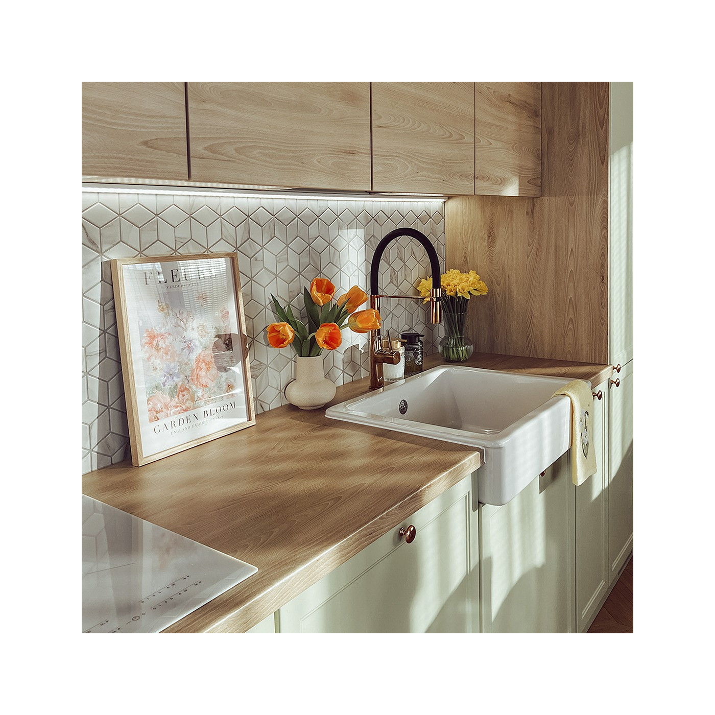 Bateria Zlewozmywakowa z Elastyczną Wylewką POLA Bateria Zlewozmywakowa z Elastyczną Wylewką POLA