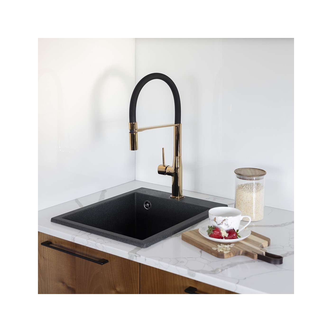 Bateria Zlewozmywakowa z Elastyczną Wylewką POLA Bateria Zlewozmywakowa z Elastyczną Wylewką POLA