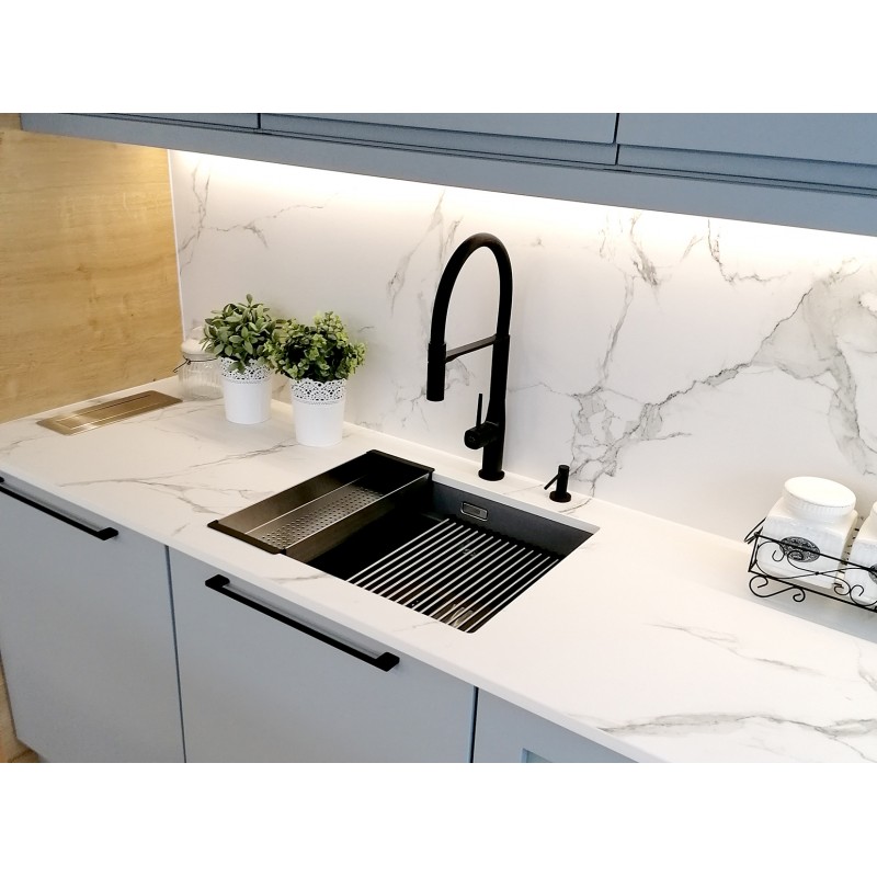 Bateria Zlewozmywakowa z Elastyczną Wylewką POLA Bateria Zlewozmywakowa z Elastyczną Wylewką POLA